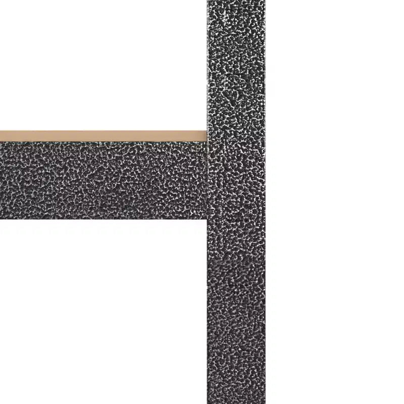 Étagère à 5 niveaux, robuste, en acier et bois d'ingénierie, grise