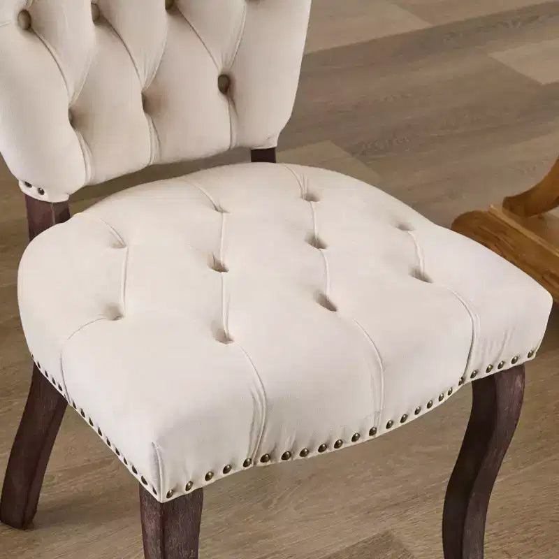 Lot de 2 chaises d'extérieur en aluminium avec accent en rotin et coussins résistants aux intempéries