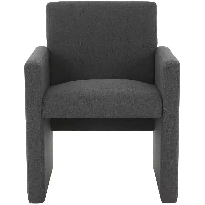Chaise de salle à manger en lin
