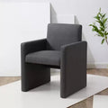 Chaise de salle à manger en lin