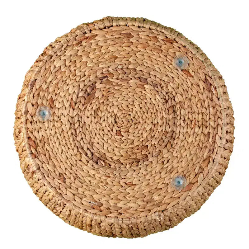 Table basse ronde jacinthe d'eau - Naturel - SEI