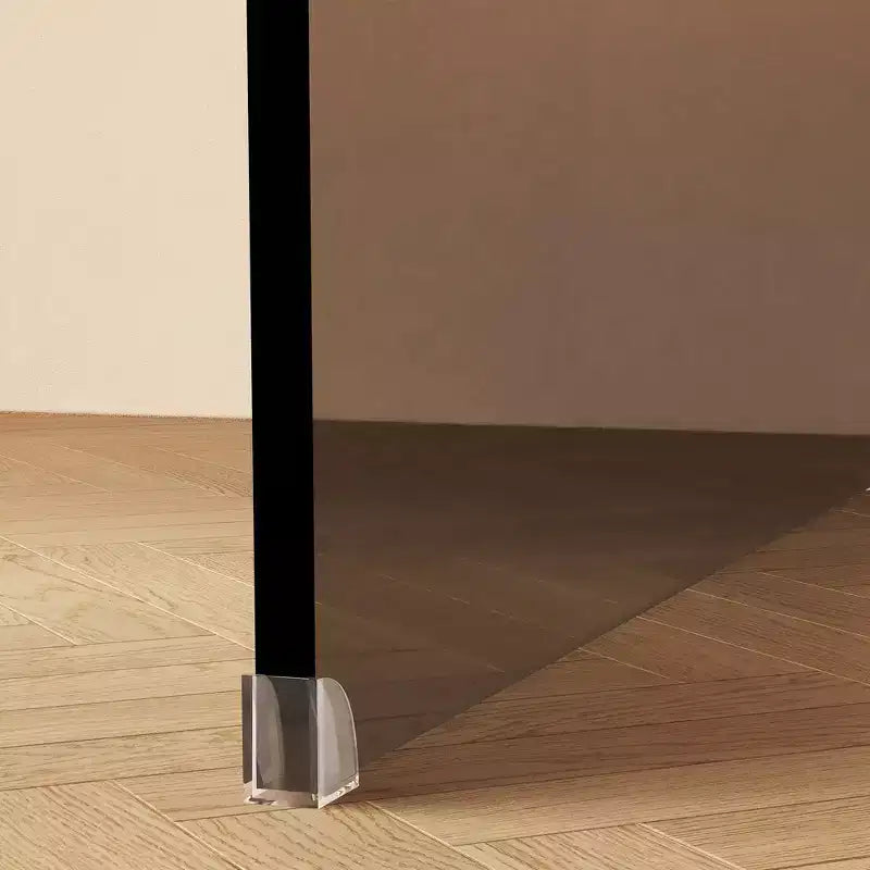 Bureau en verre trempé