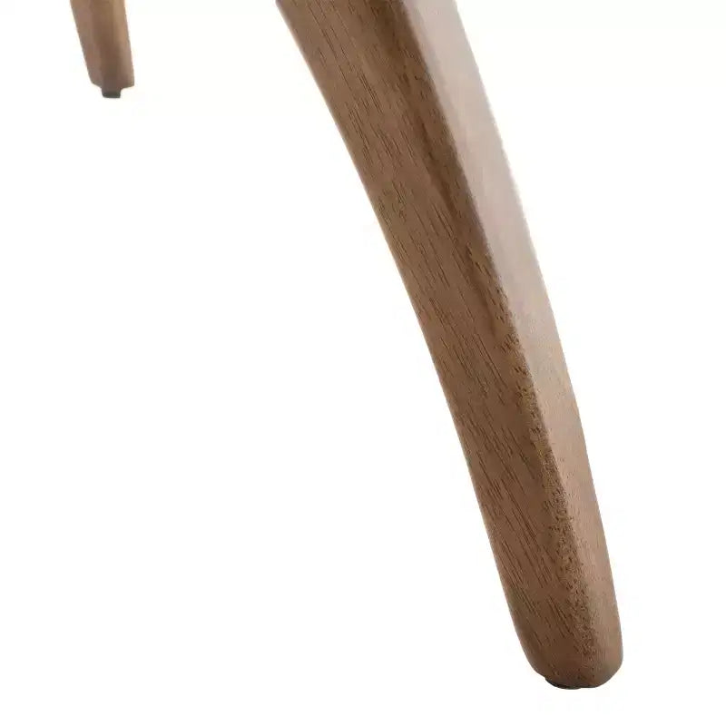 Table à manger rectangulaire moderne du milieu du siècle, pieds en bois d'hévéa, 4 à 6 places
