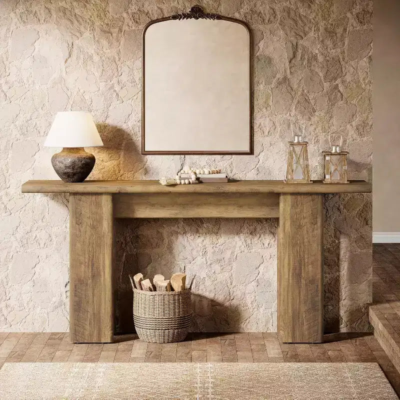 Console Extra-Longue, Table d'Appoint Moderne pour Entrée, Couloir, Salon
