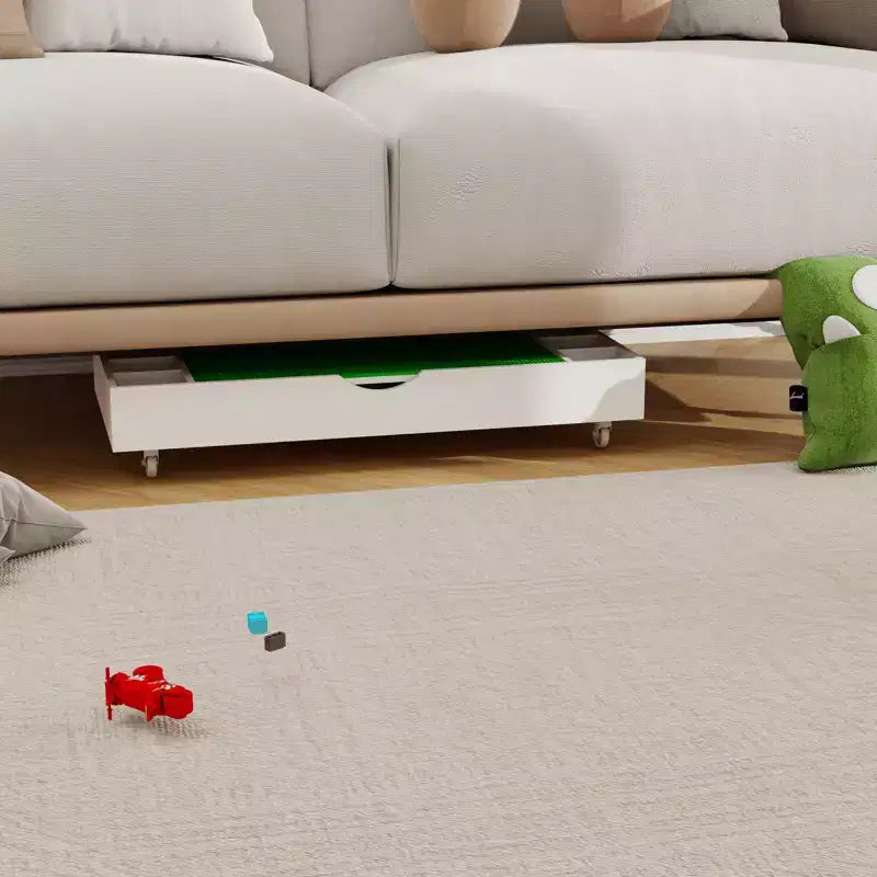 Table de jeu et organiseur de jouets 2-en-1 pour enfants