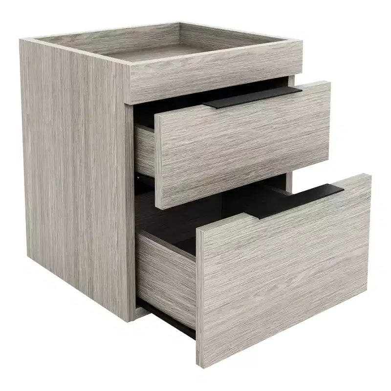 Table de chevet moderne à double tiroir