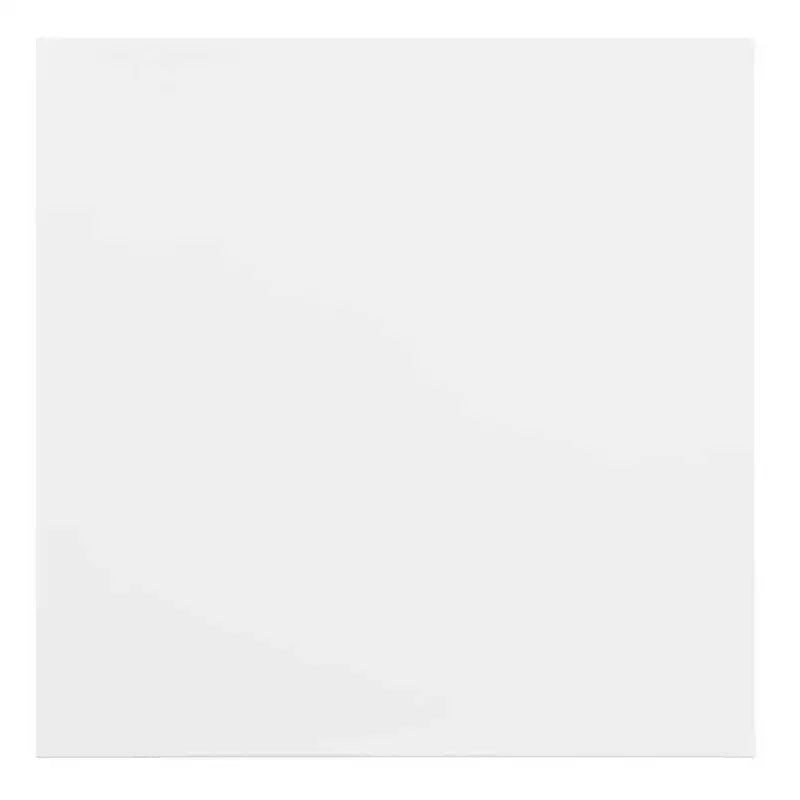 Table à manger carrée or et blanc
